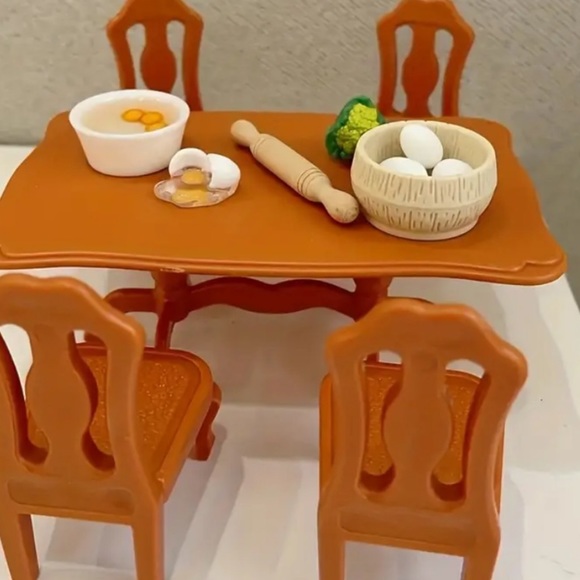 Doll House Furniture-Dining Room Table - Picture 5 of 15